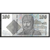 Australia 1985 $100 Banknote Johnston/Fraser R609 gEF #100-22