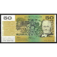 Australia 1990 $50 Banknote Fraser/Higgins R512 gVF/aEF #50-2
