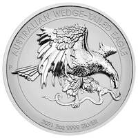Australia 2021 Wedge-tailed Eagle  $2 Silver Reverse Proof Ultra High Relief Piedfort 2oz Coin