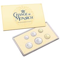 Australia 2024 Change of Monarch Uncirculated Six Coin Set