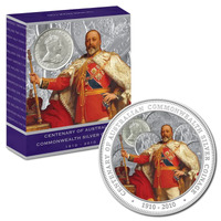 Australia 2010 $1 Centenary Of Australian Commonwealth Silver Coinage 1oz Silver Proof Coin
