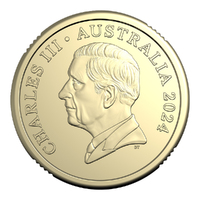 Australia 2024 King Charles III effigy $2 Circulating Coin