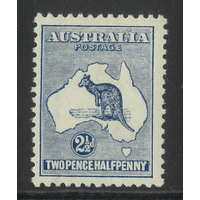 Australia Kangaroo Stamp 3rd WMK 2½d Deep Blue SG 36 BW 11B MUH #AUBK