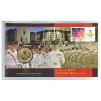Australia 2011 Centenary of RMC Duntroon Stamp & $1 Coin PNC