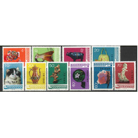 China 1978 Arts and Crafts T29 Set/10 Stamps Scott 1423/32 MUH #CNBK