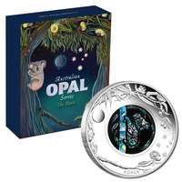 Australia 2012 Opal Series - The Koala 1oz Silver Proof Coin