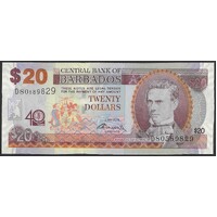 Barbados 2012 Twenty Dollars Commemorative 40 Years Anniv of Bank Unc