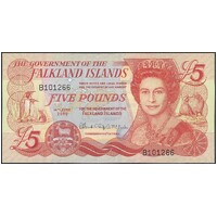 Falkland Islands 2005 Five Pounds P17 Unc