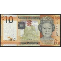 Jersey Ten Pounds ND 2010 Banknote P34 Unc