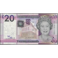 Jersey Twenty Pounds ND 2010 Banknote P35 Unc