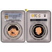 Australia 2000 $10 The Past Silver Proof Coin PCGS PR70DCAM