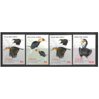 Papua New Guinea 2016 Kokomo Birds/Papuan (Blyths) Hornbill Set/4 Stamps SG1828/31 MUH