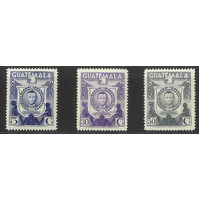 Guatemala 1960 Abraham Lincoln Set of 3 Stamps Scott C248/50 MUH 35-4