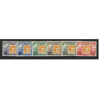Philippines 1954 Stamp Anniversary Set/6 Scott 605/07 C74/76 MUH 35-12