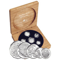 Australia 2004 Fine Silver Proof 6-Coin Set in Original Packaging