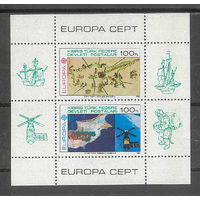 Cyprus - Turkish Posts 1983 Europa Mini Sheet SG134 Mint Unhinged 35-24