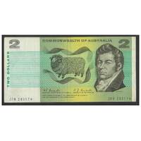 Australia 1967 $2 Two Dollars Coombs/Randall First Star Prefix ZFH Banknote R82sF 