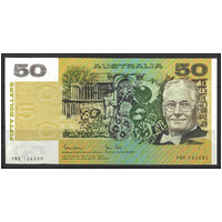 Australia 1983 $50 Banknote Johnston/Stone R508 gEF/nUNC #50-4