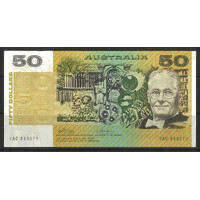 Australia 1973 $50 Banknote Phillips/Wheeler R505 aVF/VF #50-6