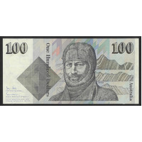 Australia 1984 $100 Banknote Johnston/Stone R608 EF/EF+ #100-23