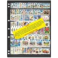 Jersey 1997-99 Selection of 14 Commemorative Sets 114 Stamps & 5 Mini Sheets MUH #455