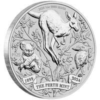 Australia 2024 $1 Perth Mint Silver 125th Anniversary 1oz Bullion Coin