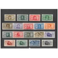 Italy 1932 Dante Postage & Airmails 18 Stamps Scott 268/79 C28/33 MLH 34-2