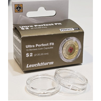 Lighthouse Coin Capsules Specifically Made for Australian $2 Coins Pack of 10