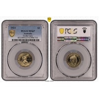 Australia 2021 Tooth Fairy $2 Coin PCGS MS67