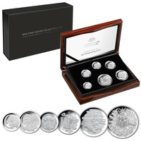 Australia 2016 Fine Silver 6-Coin Proof Year Set 