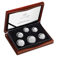 Australia 2018 Fine Silver 6-Coin Proof Year Set