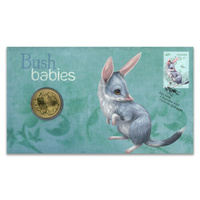 AUSTRALIAN BUSH BABIES - BILBY - 2011 PNC STAMP AND $1 COIN COVERS