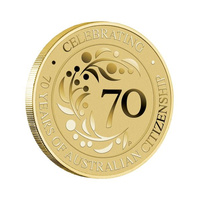 Australia 2019 70 Years of Australian Citizenship $1 Dollar UNC Coin Carded