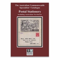 Brusden White 2018 The ACSC BW Postal Stationery Stamp Catalogue A4