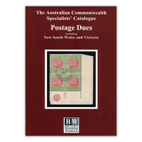 Brusden White 2020 The ACSC BW Postage Dues Incl. NSW & VIC Stamp Catalogue A4