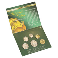 Australia 2004 Year Mint Set of 6 UNC Coins Original Designs in Folder RAM