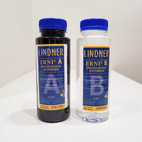Lindner ERNI A & B Stamp Care/Treatment - Mildew Stain Remover Set of 2 Bottles