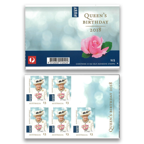 Australia 2018 Queen's Birthday Sheetlet/5 International Stamps MUH Self-Adhesive 