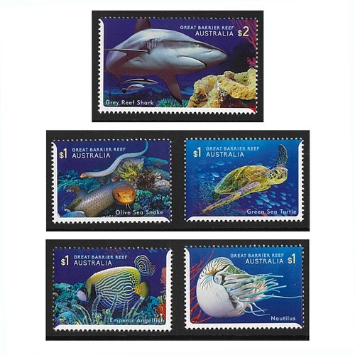 Australia 2018 Reef Safari Set of 5 Stamps MUH SG4939/43