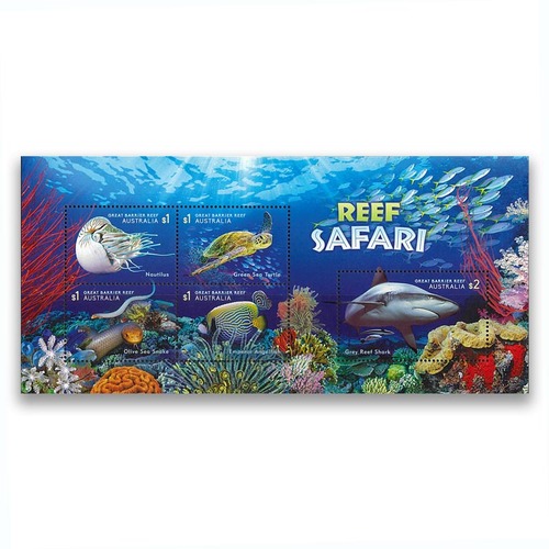 Australia 2018 Reef Safari Mini Sheet MUH MS4944