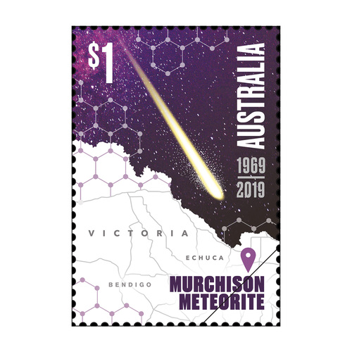 Australia 2019 Murchison Meteorite: 1969 Sinlge Stamp MUH