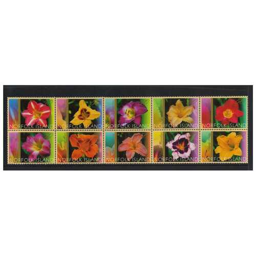 Norfolk Island 2003 Day Lilies Set of 10 Stamps MUH SG828/37
