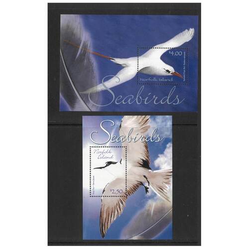 Norfolk Island 2005 Seabirds Set of 2 Mini Sheets MUH SG MS927