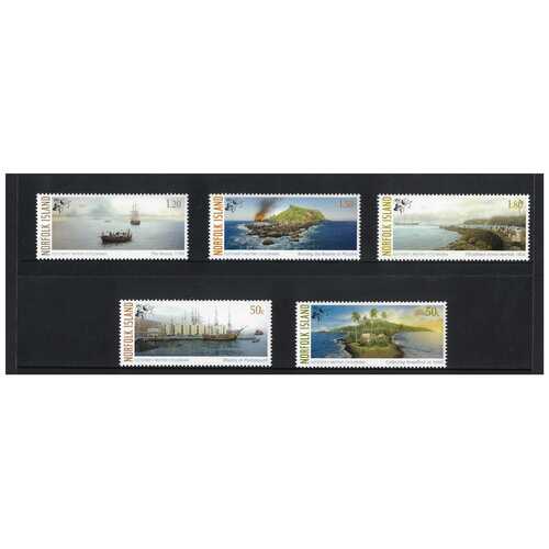 Norfolk Island 2006 150th Anniv Migration of Pitcairn Islanders - Departure Set of 5 Stamps MUH SG951/55