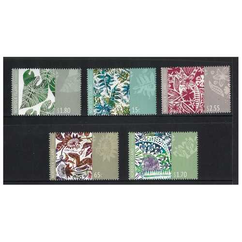 Norfolk Island 2014 Christmas Set of 5 Stamps MUH SG1216/20