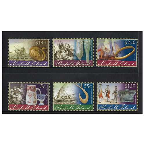 Norfolk Island 2010 Artefacts from Museums Set of 6 Stamps MUH SG1077/82