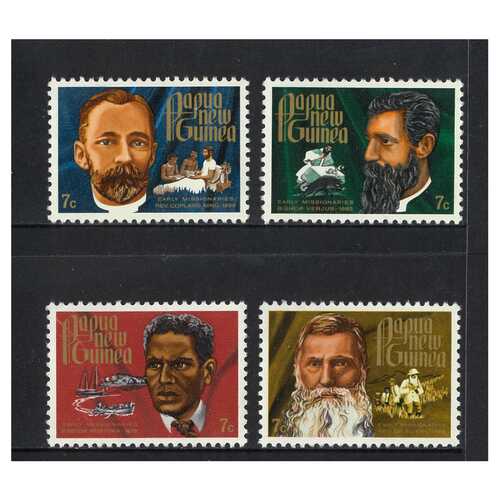 Papua New Guinea 1972 Christmas Set of 4 Stamps MUH SG227/30