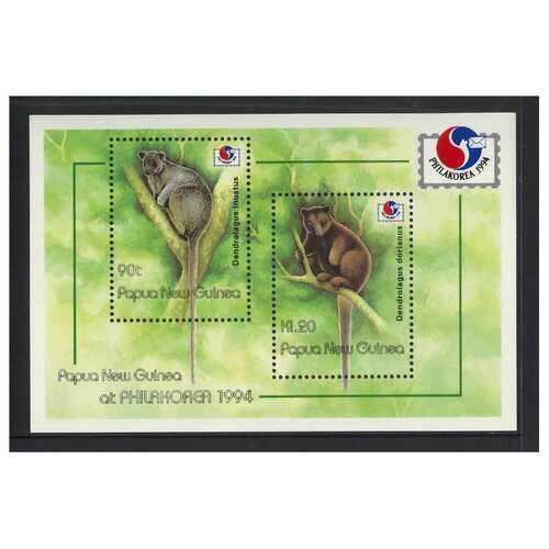 Papua New Guinea 1994 Phila Korea '94 International Stamp Expo/Tree Kangaroo Mini Sheet MUH SG MS729
