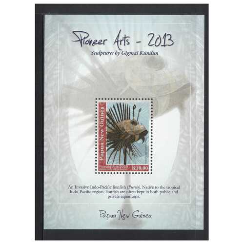 Papua New Guinea 2013 Pioneer Art 6th Series Mini Sheet of K10 Stamp MUH SG MS1618