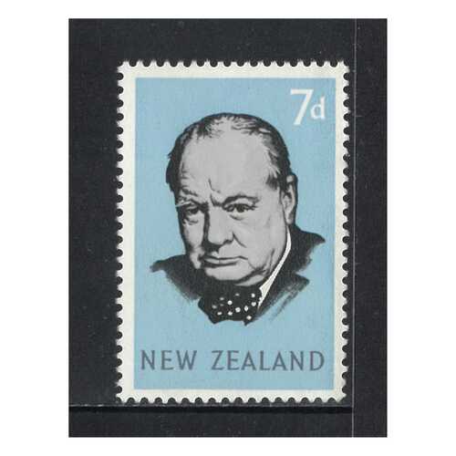 New Zealand 1965 (SG829) Churchill Commemoration 7d Stamp MUH